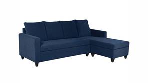 Aerilyn Sectional Fabric Sofa (Blue)
