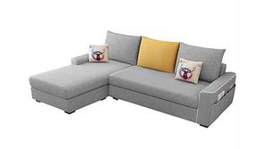 Mantreh Sectional Fabric Sofa Set (Light-Grey)