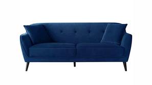 Saylor Fabric Sofa Set (Blue)