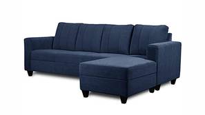 Borneoy Sectional Fabric Sofa (Blue)