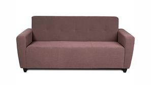 Evelyn 3 Seater Fabric Sofa Set(Pink)