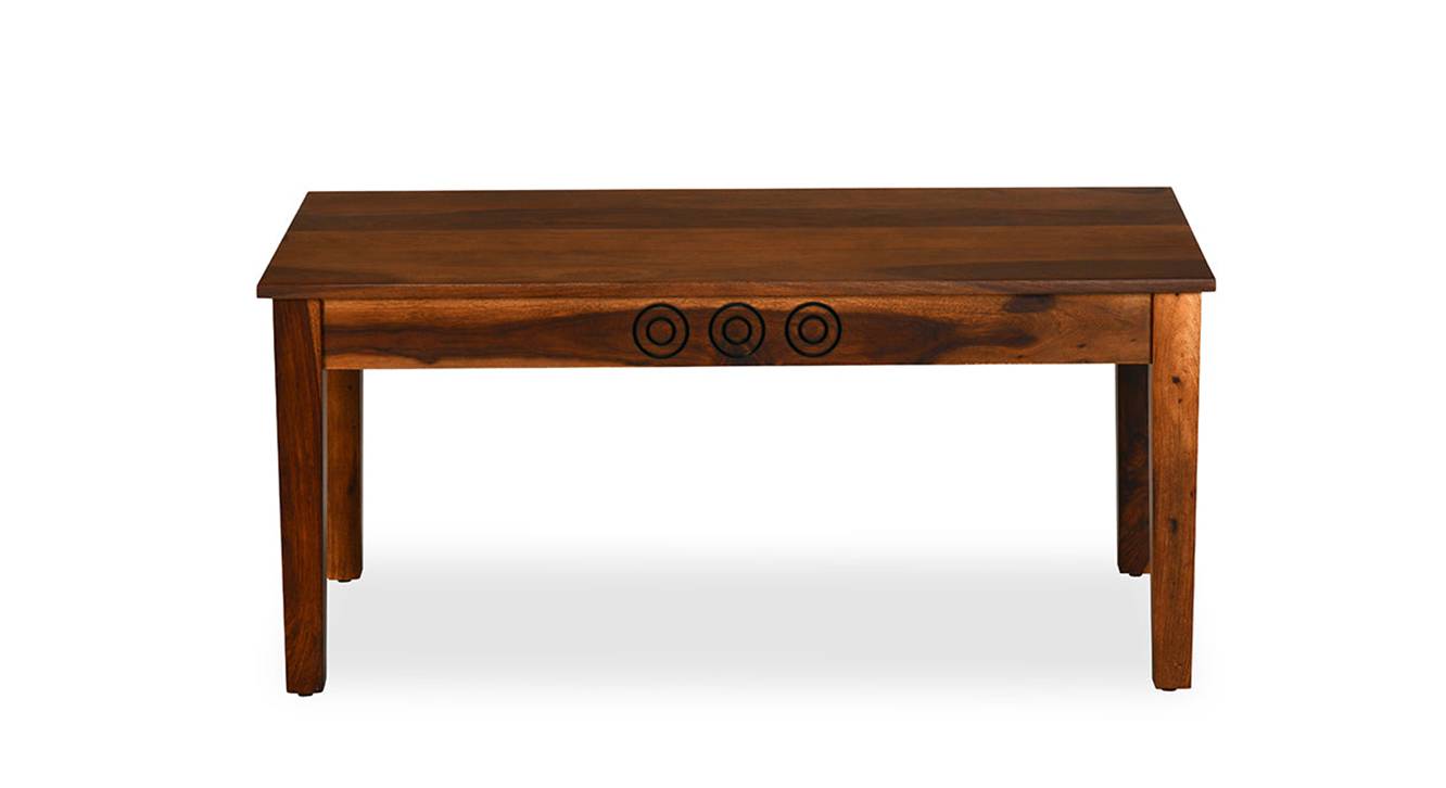 Target Rectangular Solid Wood Coffee Table in Melamine Finish Urban