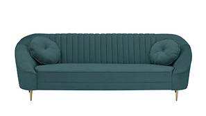 Melissa Fabric Sofa (Green)