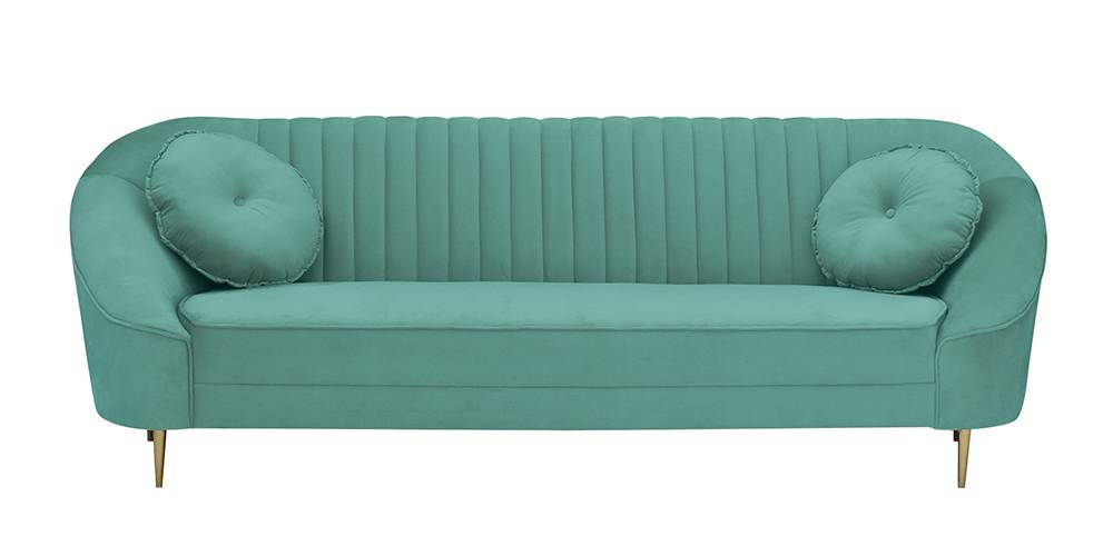 Arra 3 Seater Sofa (Sea Green) by Urban Ladder - - 