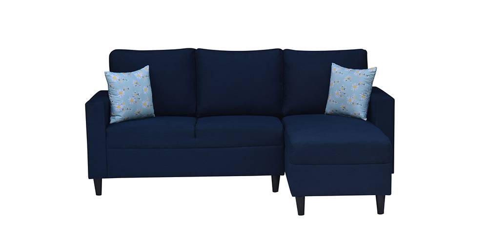 Georgia Fabric Sofa (Blue) by Urban Ladder - - 