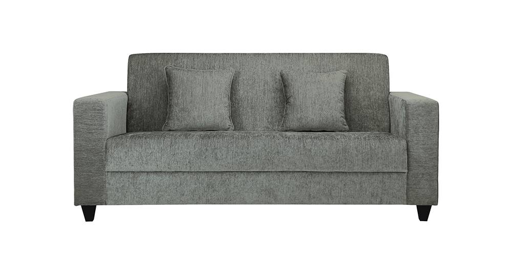 Alba Fabric Sofa (Grey) by Urban Ladder - - 