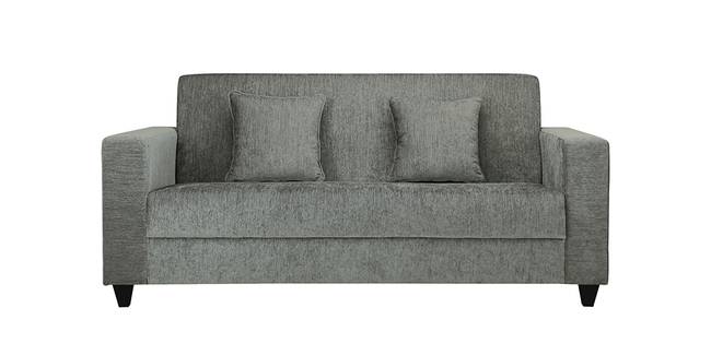 Alba Fabric Sofa (Grey) (Grey, None Custom Set - Sofas, None Standard Set - Sofas, Fabric Sofa Material, Regular Sofa Size, Regular Sofa Type)
