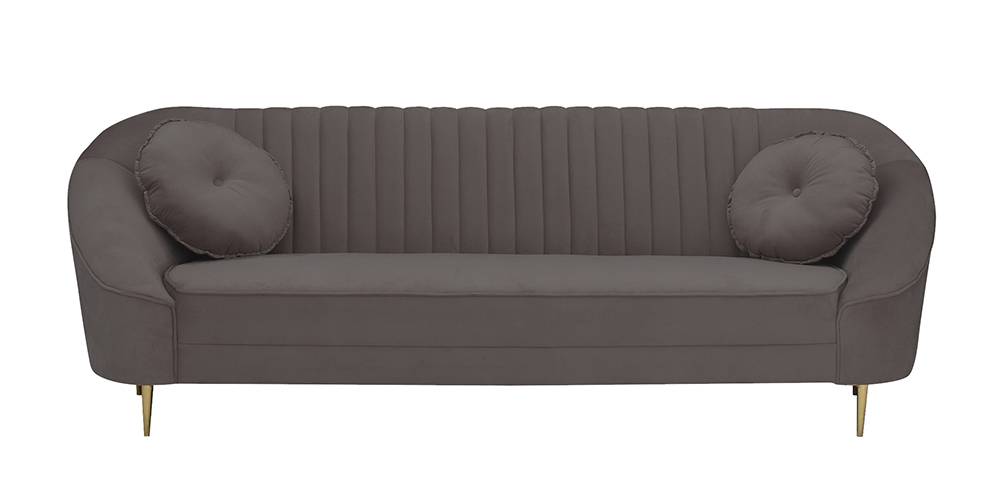 Arra 3 Seater Sofa (Grey) by Urban Ladder - - 