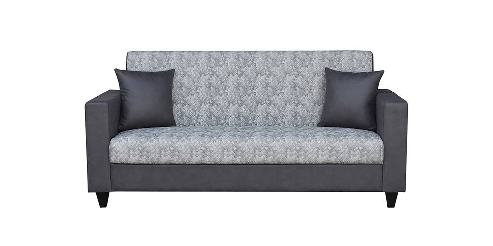 Jennifer Fabric Sofa (Grey) by Urban Ladder - - 