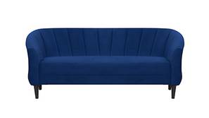 Henry Fabric Sofa (Blue)