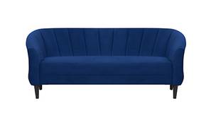 Henry Fabric Sofa (Blue)