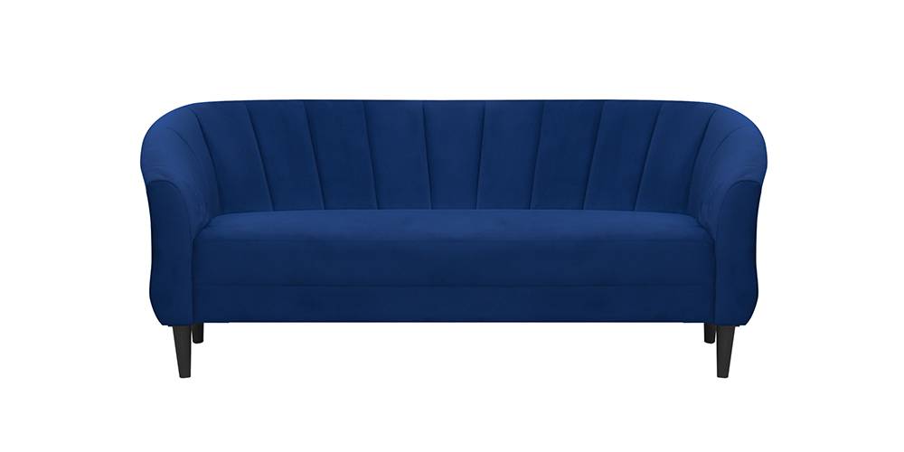 Henry Fabric Sofa (Blue) by Urban Ladder - - 