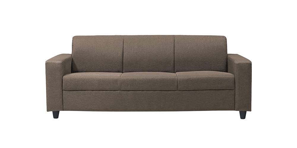Nano Fabric Sofa (Brown) by Urban Ladder - - 