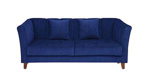 Zest Fabric Sofa (Blue)
