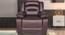 Sloane  Recliner (Brown, One Seater) by Urban Ladder - Front View Design 1 - 723540