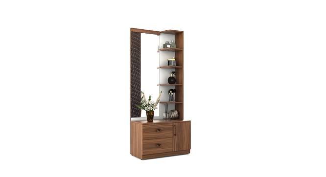 WINSLET DRESSING TABLE (Exotic Teak Finish Finish) by Urban Ladder - Front View Design 1 - 723775