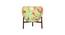 Metal planter with stand in multi color floral design (Green) by Urban Ladder - Design 1 Side View - 724191