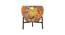 Metal planter with stand in multi color floral design (Multicolor) by Urban Ladder - Design 1 Side View - 724192