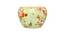 Metal planter with stand in multi color floral design (Green) by Urban Ladder - Rear View Design 1 - 724234