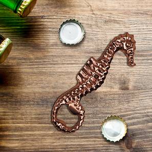 Barware Design Sea Horse Bottle Opener (Brown)