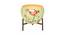 Metal planter with stand in multi color floral design (Green) by Urban Ladder - Front View Design 1 - 724304