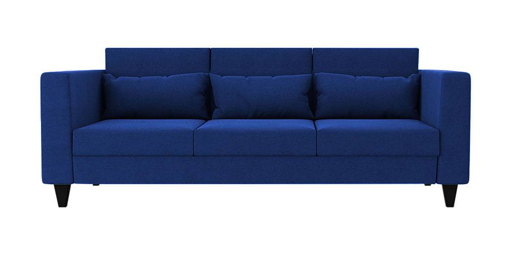 Snooky Fabric Sofa (Blue) by Urban Ladder - - 