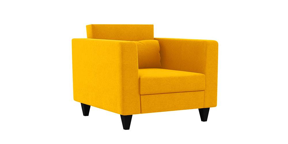 Snooky Fabric Sofa (Royal Blue) Urban Ladder