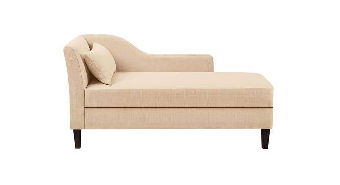 Dyana Chaise Lounger In Light Yellow (Beige) by Urban Ladder - Front View Design 1 - 724956