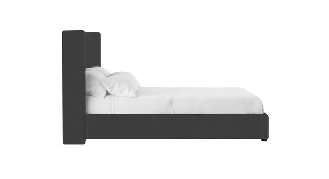 Caliya Primo Upholstery King Bed Without Storage In Grey (Queen Bed Size, Grey Finish) by Urban Ladder - Design 1 Side View - 725060