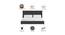Caliya Primo Upholstery King Bed Without Storage In Grey (Queen Bed Size, Grey Finish) by Urban Ladder - Ground View Design 1 - 725069
