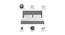 Caliya Primo Upholstery King Bed Without Storage In Light Grey (King Bed Size, Grey Finish) by Urban Ladder - Ground View Design 1 - 725142
