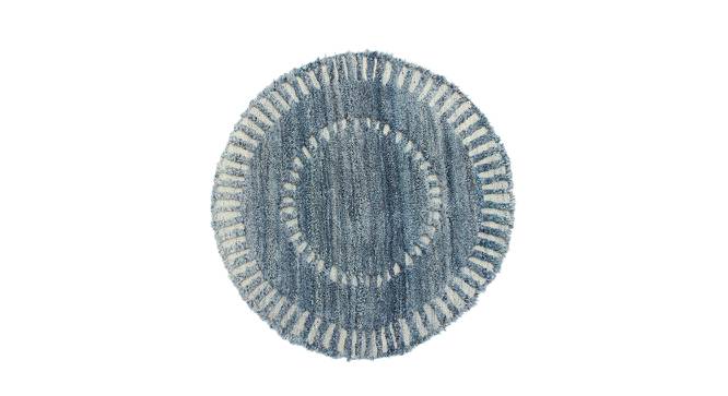 HWRC#0011 Carpet - Blue (Indigo) by Urban Ladder - Front View Design 1 - 725374