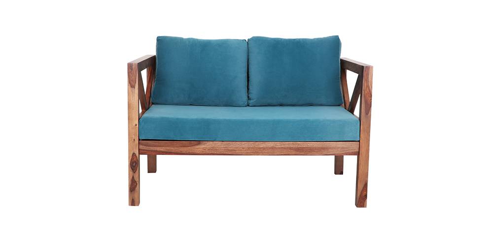 Dwayne Fabric Sofa (Turquoise ) by Urban Ladder - - 