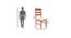 Abbey 4 Seater Solid Wood Dining Set (Walnut Finish) by Urban Ladder - Design 1 Dimension - 725478