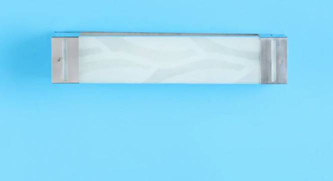 Silver Glass & Steel Bath Light NTU-140 (Chrome) by Urban Ladder - Design 1 Side View - 725536