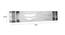 Silver Glass & Steel Bath Light NTU-140 (Chrome) by Urban Ladder - Design 1 Dimension - 725565