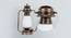 Milky Glass Wall Lantern NTU-111 (Milky White) by Urban Ladder - Design 1 Side View - 725614