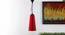 Red Cotton Hanging Light NTU-223 (Red) by Urban Ladder - Design 1 Side View - 725619
