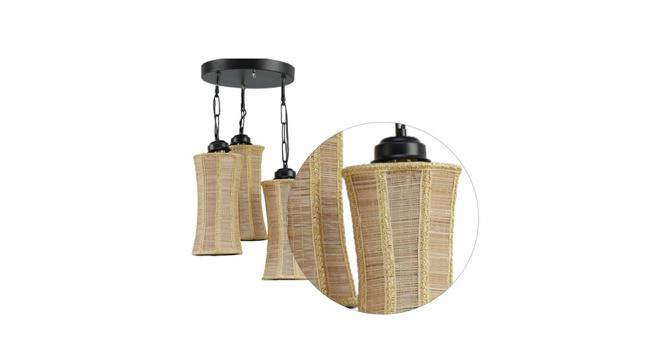 Natural Bamboo Hanging Light NTU-218 (Natural) by Urban Ladder - Front View Design 1 - 725928
