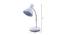 White Metal Shade Study Lamp with Metal base NTU-295 (White) by Urban Ladder - Design 1 Dimension - 726338