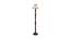 White Fabric Shade Floor Lamp With Wood Base NTU-298 (Off White) by Urban Ladder - Front View Design 1 - 726422