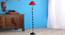 Red Cotton Shade Floor Lamp With Metal Base NTU-98 (Red) by Urban Ladder - Design 1 Side View - 726452