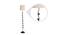 Off White Cotton Shade Floor Lamp With Metal Base NTU-34 (Off White) by Urban Ladder - Ground View Design 1 - 726465