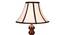 Off White & Brown Cotton Shade Floor Lamp With Wood Base NTU-265 (Off White) by Urban Ladder - Ground View Design 1 - 726569