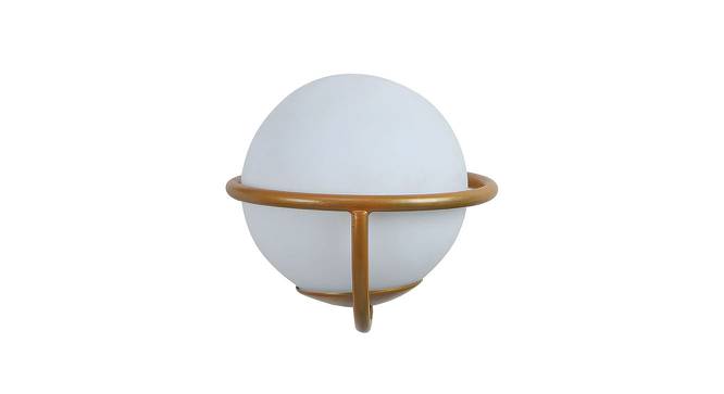 Golden Metal decorative wall lamp SHS-124 (Gold) by Urban Ladder - Front View Design 1 - 726605