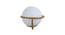 Golden Metal decorative wall lamp SHS-124 (Gold) by Urban Ladder - Front View Design 1 - 726605