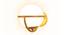 Golden Metal decorative wall lamp SHS-124 (Gold) by Urban Ladder - Design 1 Side View - 726624
