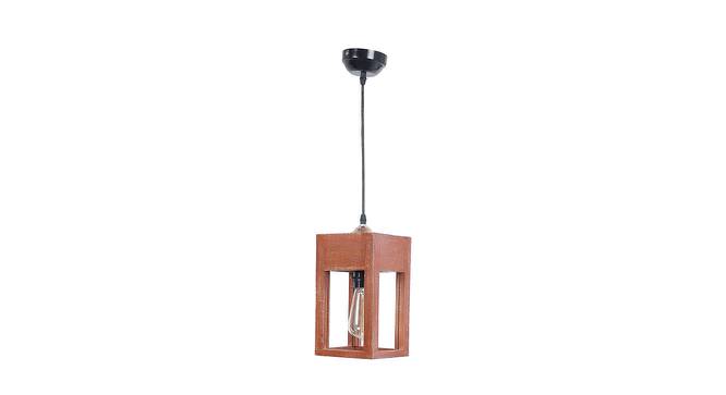 Mango wood hanging lamp SHS-108 (Red) by Urban Ladder - Front View Design 1 - 726755