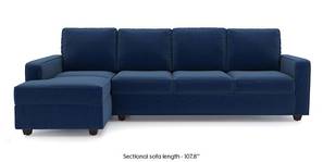 Hera Fabric Sofa (Cobalt)