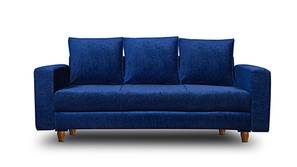 Rio Milan Fabric Sofa (Blue)